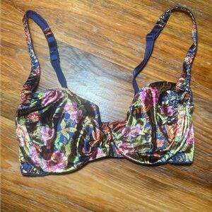 90s Vintage Olga Floral Bra